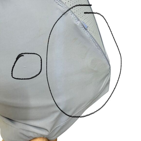 Athleta Pacifica II UPF Rashguard Tank Women’s Size XS Periwinkle Swim Top - Picture 9 of 9